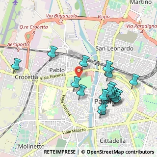Mappa Parco Ducale, 43125 Parma PR, Italia (1.01053)