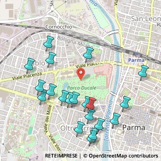 Mappa Parco Ducale, 43125 Parma PR, Italia (0.6045)