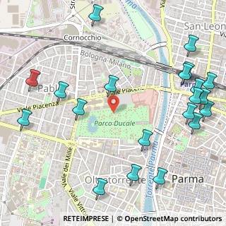 Mappa Parco Ducale, 43125 Parma PR, Italia (0.726)