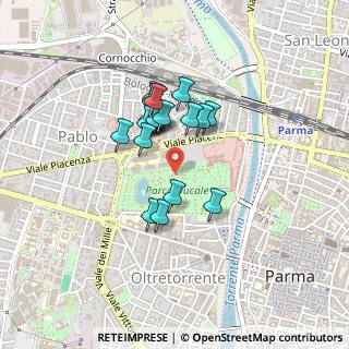 Mappa Parco Ducale, 43125 Parma PR, Italia (0.3195)