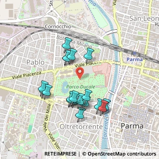 Mappa Parco Ducale, 43125 Parma PR, Italia (0.433)
