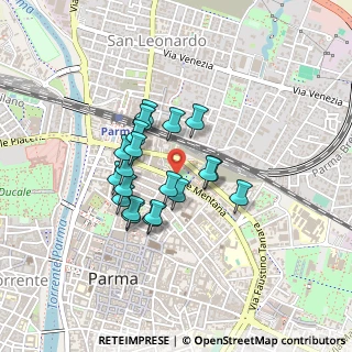 Mappa Viale Mentana, 43100 Parma PR, Italia (0.331)
