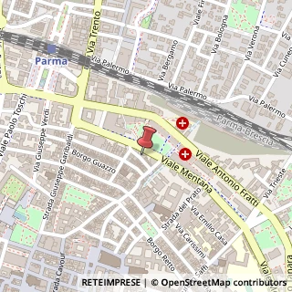 Mappa Viale Mentana, 120, 43121 Parma, Parma (Emilia Romagna)