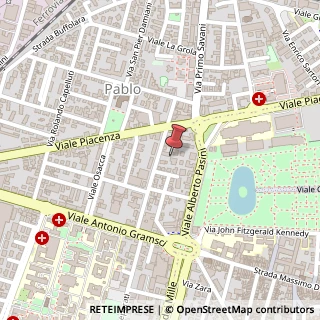 Mappa Via marchesi luigi e salvatore 17, 43100 Parma, Parma (Emilia Romagna)