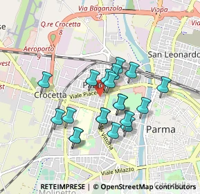 Mappa Via Marchesi Luigi e Salvatore, 43126 Parma PR, Italia (0.723)