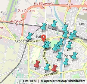 Mappa Via Marchesi Luigi e Salvatore, 43126 Parma PR, Italia (0.958)