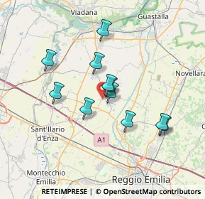 Mappa Via Claudia, 42024 Castelnovo di Sotto RE, Italia (5.76091)