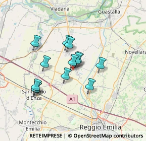 Mappa Via Claudia, 42024 Castelnovo di Sotto RE, Italia (5.52538)