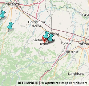 Mappa Via Montello, 43039 Salsomaggiore Terme PR, Italia (31.51182)