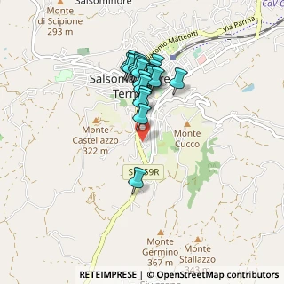 Mappa Via Montello, 43039 Salsomaggiore Terme PR, Italia (0.7585)