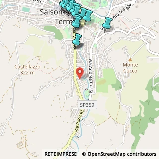 Mappa Via Montello, 43039 Salsomaggiore Terme PR, Italia (0.766)
