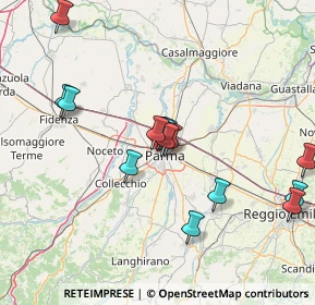 Mappa Via Rolando dei Capelluti, 43126 Parma PR, Italia (14.91357)