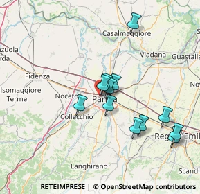 Mappa Via Rolando dei Capelluti, 43126 Parma PR, Italia (12.84667)