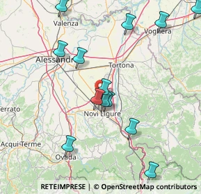 Mappa Strada Roveri, 15068 Pozzolo Formigaro AL (17.45385)