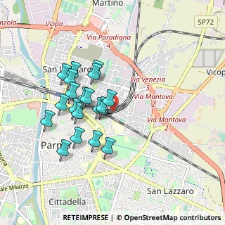Mappa Via Doberdo', 43122 Parma PR, Italia (0.785)