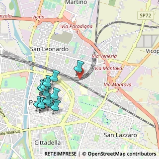 Mappa Via Renato Brozzi, 43122 Parma PR, Italia (1.1)