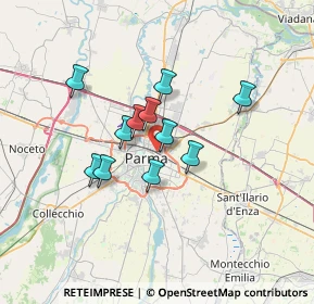 Mappa Via Doberdo', 43122 Parma PR, Italia (5.05636)