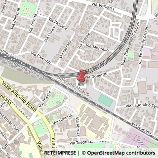 Mappa Via Renato Brozzi, 9, 43122 Parma, Parma (Emilia Romagna)