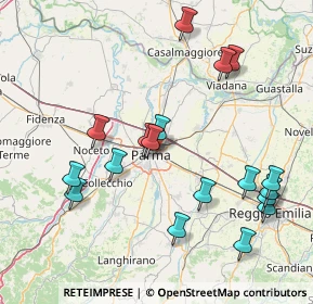 Mappa Via Renato Brozzi, 43122 Parma PR, Italia (17.36444)