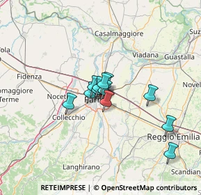 Mappa Via Renato Brozzi, 43122 Parma PR, Italia (8.24667)