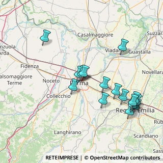 Mappa Via Renato Brozzi, 43122 Parma PR, Italia (16.4225)
