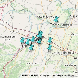 Mappa Via Renato Brozzi, 43122 Parma PR, Italia (8.22923)