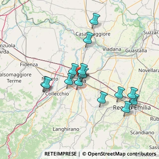 Mappa Via Renato Brozzi, 43122 Parma PR, Italia (14.12)