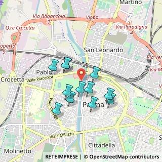 Mappa Strada delle Fonderie, 43125 Parma PR, Italia (0.7175)