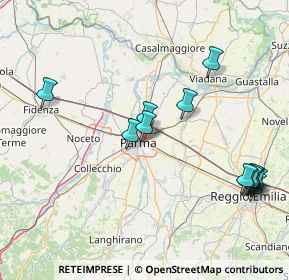Mappa Via Pellegrino Strobel, 43122 Parma PR, Italia (18.20077)