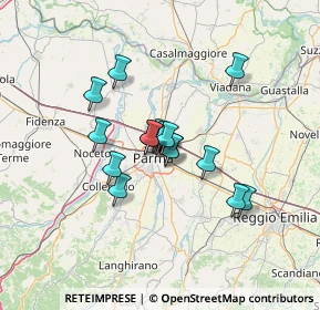 Mappa Via Pellegrino Strobel, 43122 Parma PR, Italia (9.4675)