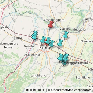 Mappa Via Pellegrino Strobel, 43122 Parma PR, Italia (12.11214)