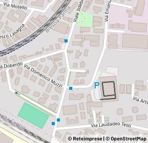Mappa Via Giuseppe Bertapelle, 43122 Parma PR, Italia (0.11154)