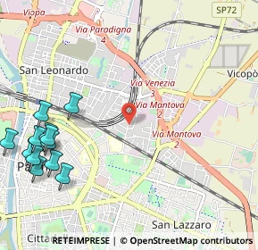 Mappa Via Pellegrino Strobel, 43122 Parma PR, Italia (1.4875)