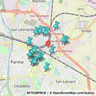 Mappa Via Pellegrino Strobel, 43122 Parma PR, Italia (0.816)