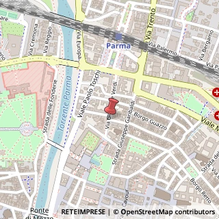 Mappa Via verdi giuseppe 6/b, 43100 Parma, Parma (Emilia Romagna)