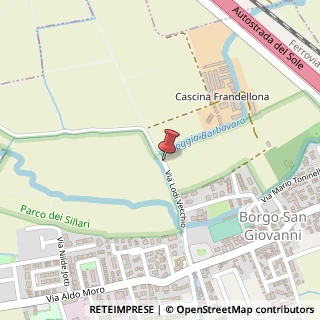 Mappa Via Lodi Vecchio, 1, 26851 Borgo San Giovanni LO, Italia, 26851 Borgo San Giovanni, Lodi (Lombardia)