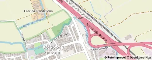 Mappa Borgo San Giovanni
