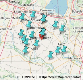 Mappa Via Bulgaria, 46042 Castel Goffredo MN, Italia (12.53474)