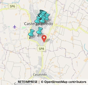 Mappa Via Bulgaria, 46042 Castel Goffredo MN, Italia (1.74083)