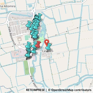 Mappa Via San Bernardo, 27010 Giussago PV, Italia (0.46034)