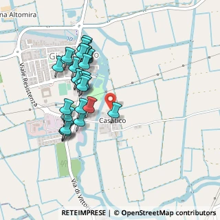 Mappa Via San Bernardo, 27010 Giussago PV, Italia (0.46207)
