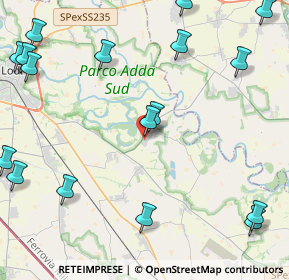 Mappa Via Barbarossa, 26824 Cavenago d'Adda LO, Italia (6.412)