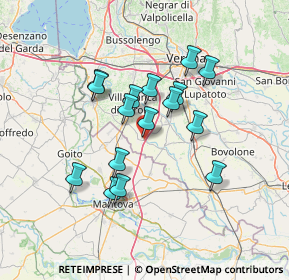 Mappa Via S. Leonardo, 37060 Pradelle VR, Italia (11.65688)