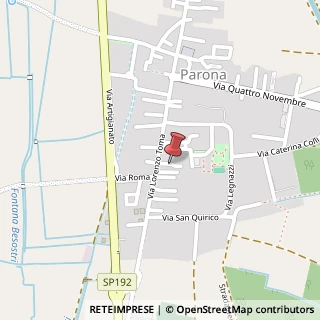 Mappa Corso garibaldi giuseppe 1, 27036 Parona, Pavia (Lombardia)