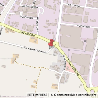 Mappa Viale Alberto Pitentino, 520, 46042 Castel Goffredo, Mantova (Lombardia)