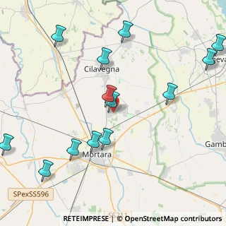 Mappa Via dei Salici, 27020 Parona PV, Italia (5.01308)