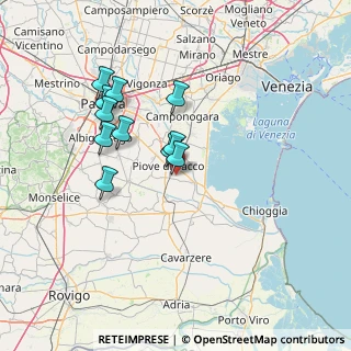 Mappa Via Tognana, 35020 Arzergrande PD, Italia (12.23091)