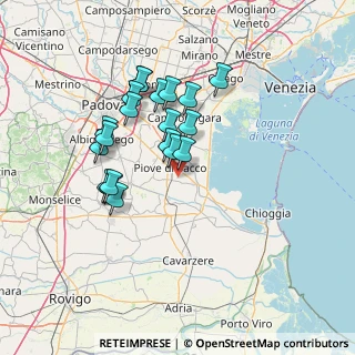 Mappa Via Tognana, 35020 Arzergrande PD, Italia (12.335)