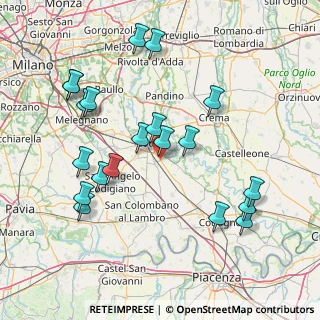 Mappa Via dell'Artigianato, 26817 Lodi LO, Italia (16.736)
