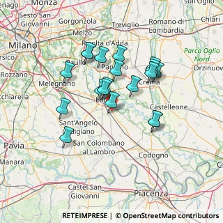 Mappa Via dell'Artigianato, 26817 Lodi LO, Italia (12.24789)